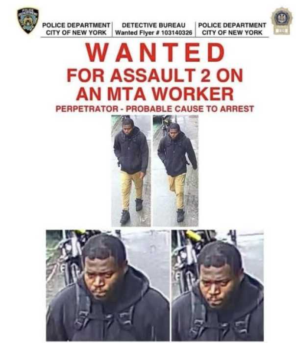 photo of suspect wearing black sweatshirt